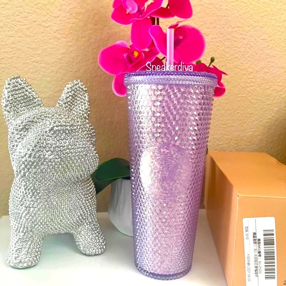‼️LAST ONE💜Starbucks China purple glitter studded - Picture 4 of 5